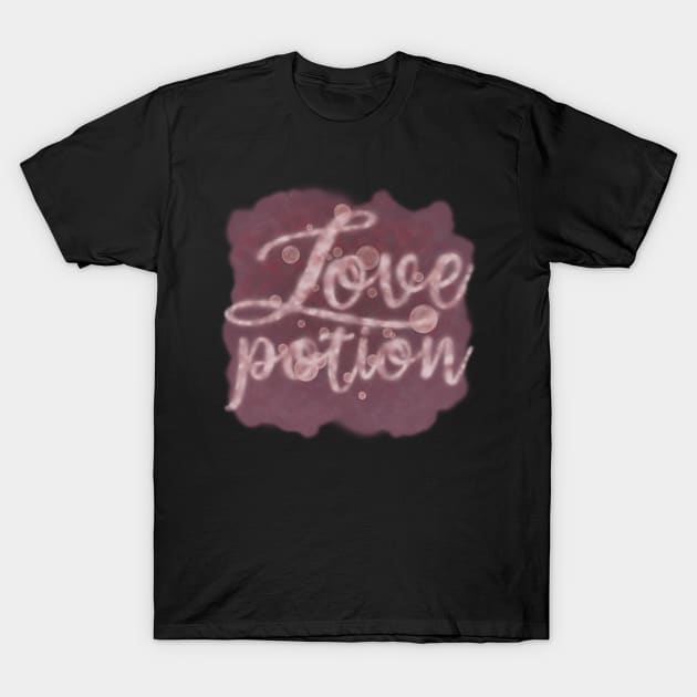 Love Potion T-Shirt by PollyChrome